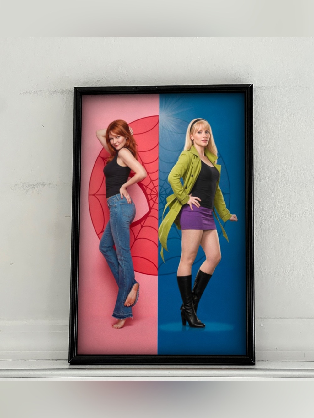Mary Jane Gwen Stacy Kirsten Dunst Bryce Dallas Howard art Poster